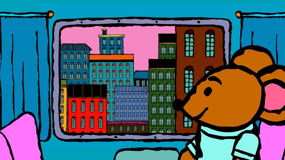 Omslagsbild för Pino åker tåg